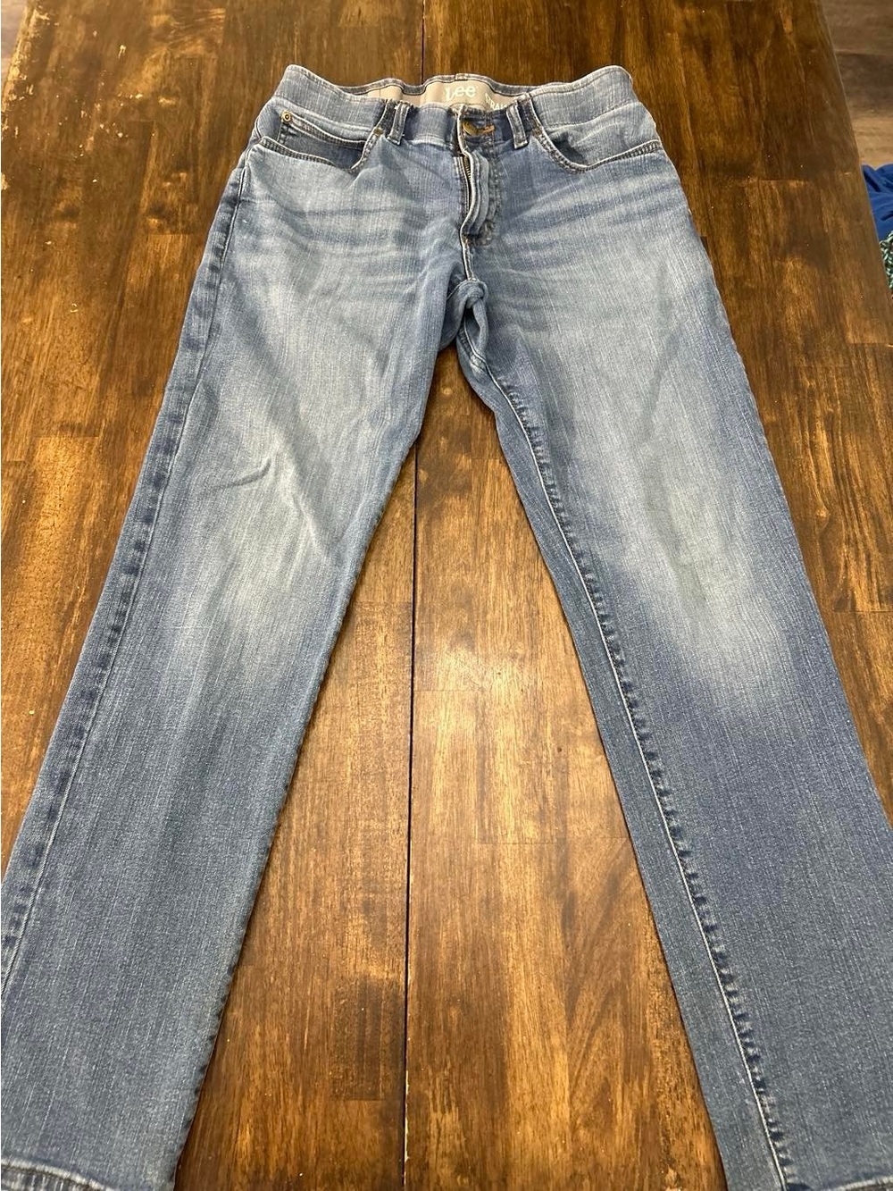 Lee Light Blue Straight Men's Jeans
